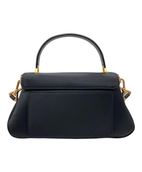Kate Spade（ケイトスペード）Kate Spade (ケイトスペード) グレース エンベリッシュド サテン スモール トップ ハンドル バッグ ブラックの古着・服飾アイテム