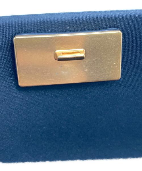 Kate Spade（ケイトスペード）Kate Spade (ケイトスペード) グレース エンベリッシュド サテン スモール トップ ハンドル バッグ ブラックの古着・服飾アイテム