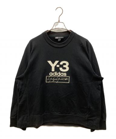 中古・古着通販】Y-3 (ワイスリー) STACKED LOGO CREW SWEATER