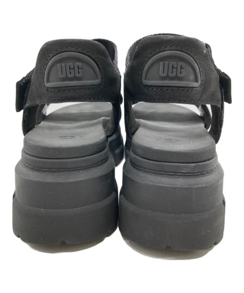 UGG（アグ）UGG (アグ) Snidel (スナイデル) Ashton Ankle ストラップサンダル ブラック サイズ:SIZE 25cmの古着・服飾アイテム