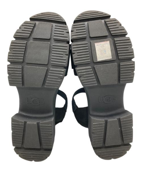 UGG（アグ）UGG (アグ) Snidel (スナイデル) Ashton Ankle ストラップサンダル ブラック サイズ:SIZE 25cmの古着・服飾アイテム