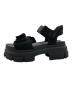 UGG (アグ) Snidel (スナイデル) Ashton Ankle ストラップサンダル ブラック サイズ:SIZE 25cm：7000円