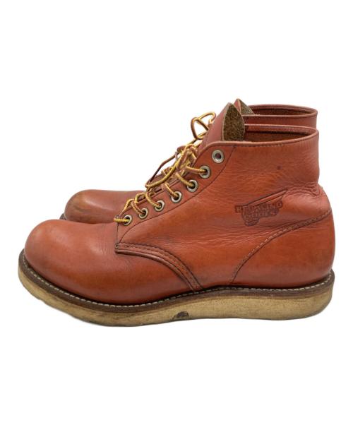 RED WING（レッドウィング）RED WING (レッドウィング) 6-inch Classic Roundブーツ レッド サイズ:SIZE US7の古着・服飾アイテム