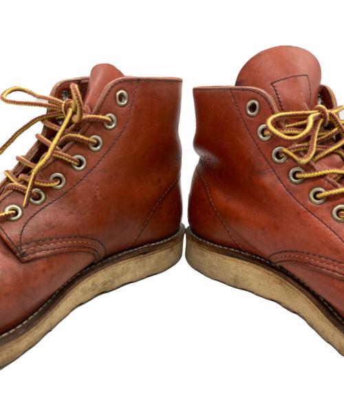 RED WING（レッドウィング）RED WING (レッドウィング) 6-inch Classic Roundブーツ レッド サイズ:SIZE US7の古着・服飾アイテム