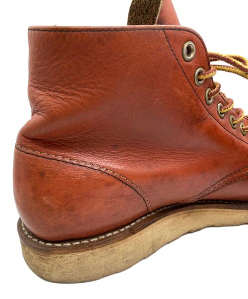 RED WING（レッドウィング）RED WING (レッドウィング) 6-inch Classic Roundブーツ レッド サイズ:SIZE US7の古着・服飾アイテム