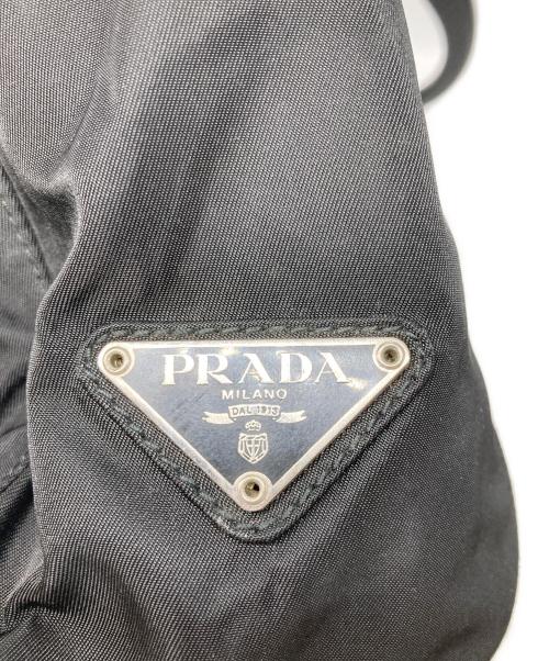 PRADA（プラダ）PRADA (プラダ) ナイロンハンドバッグ ブラックの古着・服飾アイテム