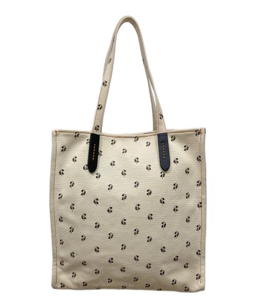 COACH（コーチ）COACH (コーチ) キャンバスリバースレインボーラメロゴトートの古着・服飾アイテム