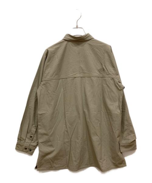 THE NORTH FACE（ザ ノース フェイス）THE NORTH FACE (ザ ノース フェイス) ファイヤーフライライトシャツ ベージュ サイズ:SIZE Lの古着・服飾アイテム