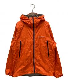 mont-bell（モンベル）の古着「ストームクルーザー ジャケット Men's」｜オレンジ×ブルー