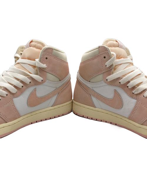 NIKE（ナイキ）NIKE (ナイキ) Air Jordan 1 Retro High OG ピンク×ホワイト サイズ:SIZE 26cmの古着・服飾アイテム