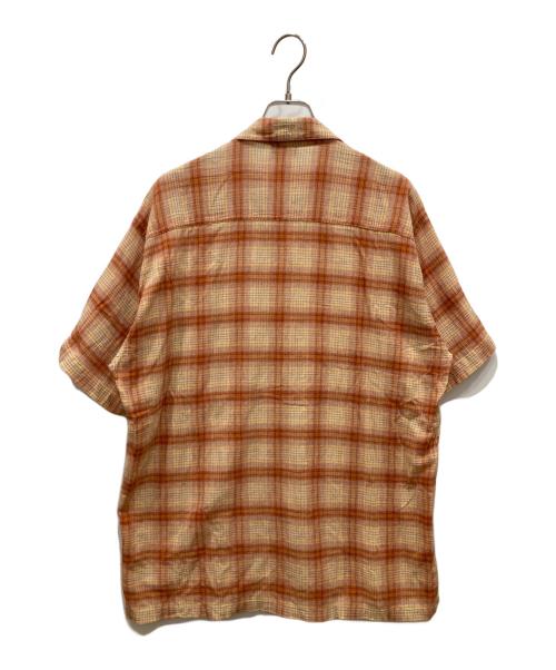 Patagonia（パタゴニア）Patagonia (パタゴニア) 00’SACヤーンダイシャツ オレンジ×イエロー サイズ:SIZE Mの古着・服飾アイテム