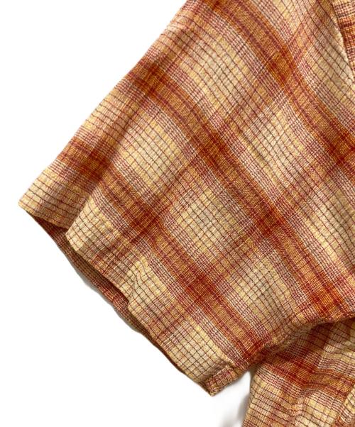 Patagonia（パタゴニア）Patagonia (パタゴニア) 00’SACヤーンダイシャツ オレンジ×イエロー サイズ:SIZE Mの古着・服飾アイテム