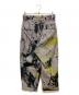 Y's (ワイズ) ヒッコリーペイントパンツ グレー×イエロー サイズ:SIZE 1：30000円