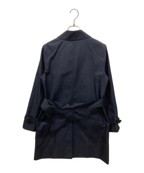 Aquascutum（アクアスキュータム）Aquascutum (アクアスキュータム) ステンカラーコート ネイビー サイズ:SIZE 8Sの古着・服飾アイテム