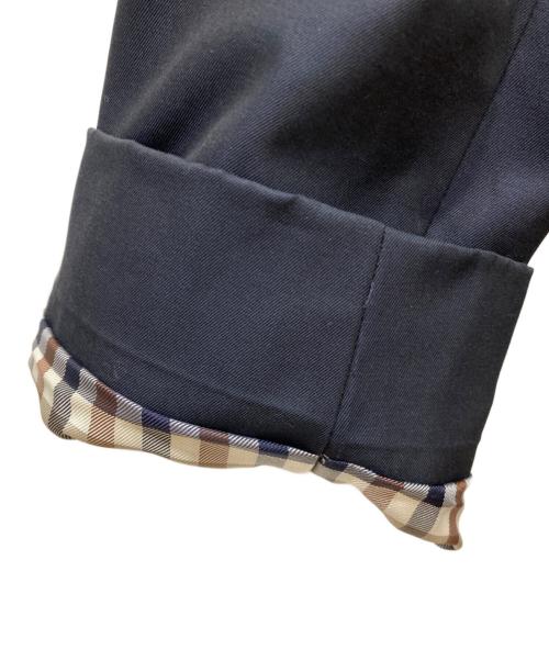 Aquascutum（アクアスキュータム）Aquascutum (アクアスキュータム) ステンカラーコート ネイビー サイズ:SIZE 8Sの古着・服飾アイテム