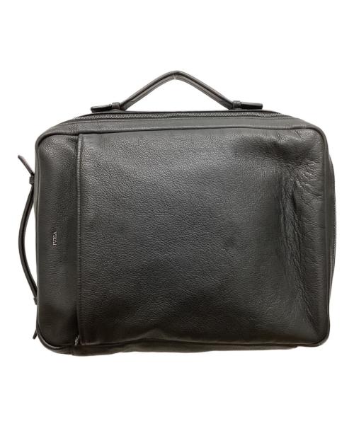 FURLA（フルラ）FURLA (フルラ) レザーリュック ブラックの古着・服飾アイテム