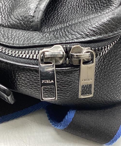 FURLA（フルラ）FURLA (フルラ) レザーリュック ブラックの古着・服飾アイテム