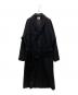 PABLO VINCI（パブロビンチ）の古着「Melton gown coat」｜ブラック