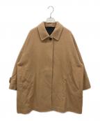 MACKINTOSH LONDONマッキントッシュ ロンドン）の古着「ファインウールメルトンステンカラーコート」｜ブラウン