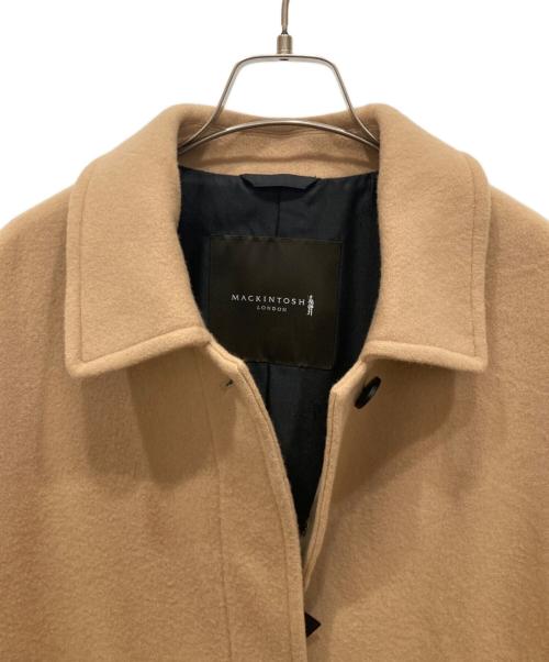MACKINTOSH LONDON（マッキントッシュ ロンドン）MACKINTOSH LONDON (マッキントッシュ ロンドン) ファインウールメルトンステンカラーコート ブラウン サイズ:SIZE 44の古着・服飾アイテム
