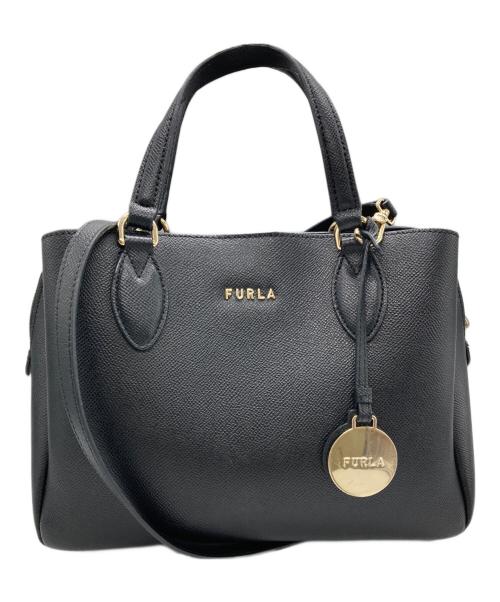 FURLA（フルラ）FURLA (フルラ) Minerva トートバッグ ブラックの古着・服飾アイテム