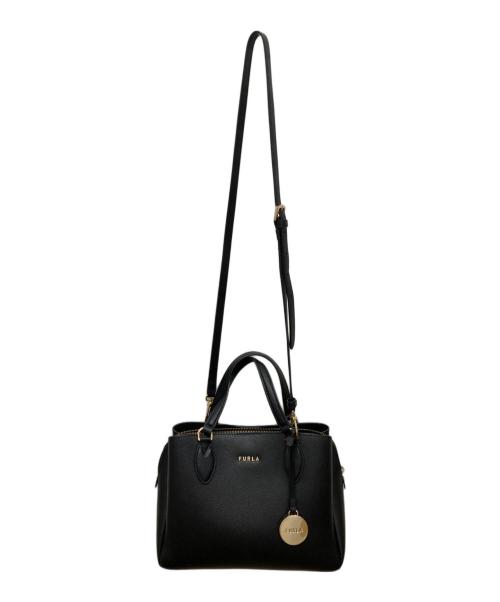 FURLA（フルラ）FURLA (フルラ) Minerva トートバッグ ブラックの古着・服飾アイテム