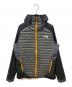 THE NORTH FACE（ザ ノース フェイス）の古着「Verto Micro Hoodie」｜グレー×ブラック