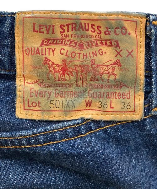 LEVI'S（リーバイス）LEVI'S (リーバイス) 復刻501ストレートデニムパンツ インディゴ サイズ:SIZE 91cm (W36)・股下76cmの古着・服飾アイテム