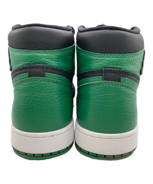 NIKE（ナイキ）NIKE (ナイキ) ハイカットスニーカー ブラック×グリーン サイズ:SIZE 28.5cmの古着・服飾アイテム