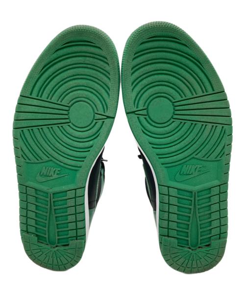 NIKE（ナイキ）NIKE (ナイキ) ハイカットスニーカー ブラック×グリーン サイズ:SIZE 28.5cmの古着・服飾アイテム