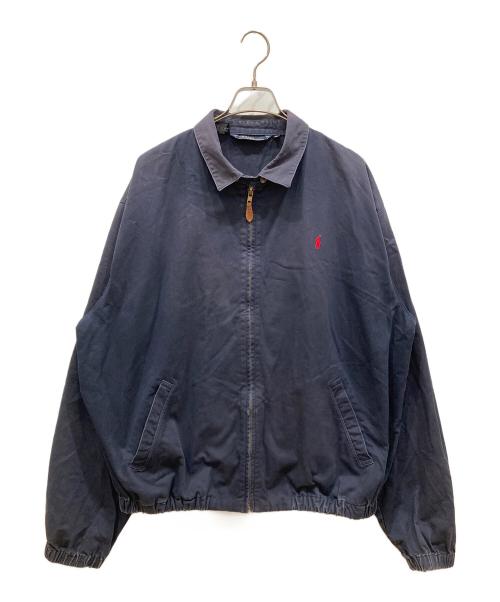 POLO RALPH LAUREN（ポロ・ラルフローレン）POLO RALPH LAUREN (ポロ・ラルフローレン) スイングトップ ネイビー サイズ:SIZE XLの古着・服飾アイテム
