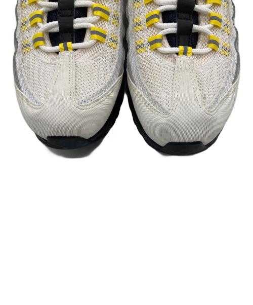 NIKE（ナイキ）NIKE (ナイキ) ローカットスニーカー　Air Max 95 Essential ホワイト×イエロー サイズ:SIZE 26.5cmの古着・服飾アイテム