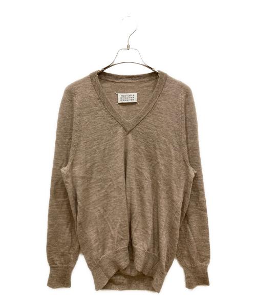 Maison Martin Margiela（メゾンマルタンマルジェラ）Maison Martin Margiela (メゾンマルタンマルジェラ) アルパカ混ニット ブラウン サイズ:SIZE Sの古着・服飾アイテム