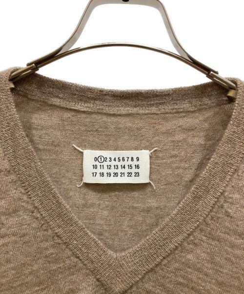 Maison Martin Margiela（メゾンマルタンマルジェラ）Maison Martin Margiela (メゾンマルタンマルジェラ) アルパカ混ニット ブラウン サイズ:SIZE Sの古着・服飾アイテム