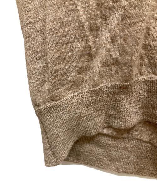 Maison Martin Margiela（メゾンマルタンマルジェラ）Maison Martin Margiela (メゾンマルタンマルジェラ) アルパカ混ニット ブラウン サイズ:SIZE Sの古着・服飾アイテム