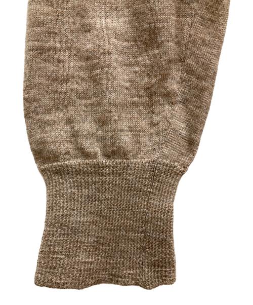 Maison Martin Margiela（メゾンマルタンマルジェラ）Maison Martin Margiela (メゾンマルタンマルジェラ) アルパカ混ニット ブラウン サイズ:SIZE Sの古着・服飾アイテム