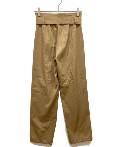 BACCA（バッカ）BACCA (バッカ) リヨセルコットンツイルベルテッドカーゴパンツ ベージュ サイズ:SIZE 34の古着・服飾アイテム