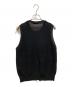 allureville (アルアバイル) カノコメッシュショートジレ ブラック サイズ:SIZE 2：6000円