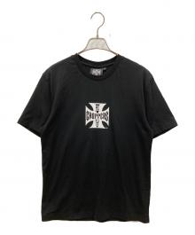 WEST COAST CHOPPERS（ウエストコーストチョッパーズ）の古着「プリントTシャツ」｜ブラック