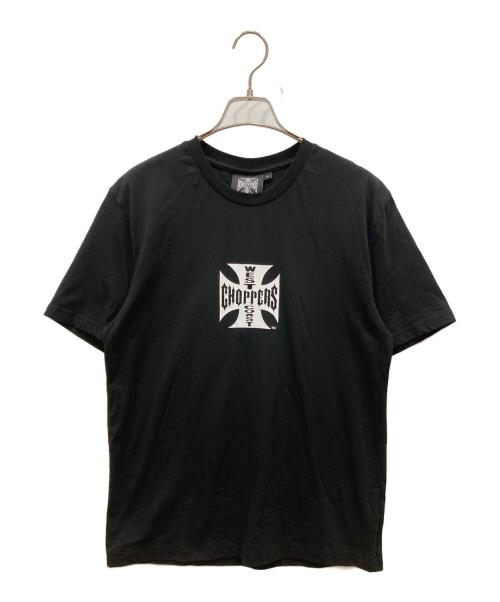 WEST COAST CHOPPERS（ウエストコーストチョッパーズ）WEST COAST CHOPPERS (ウエストコーストチョッパーズ) プリントTシャツ ブラック サイズ:SIZE Mの古着・服飾アイテム