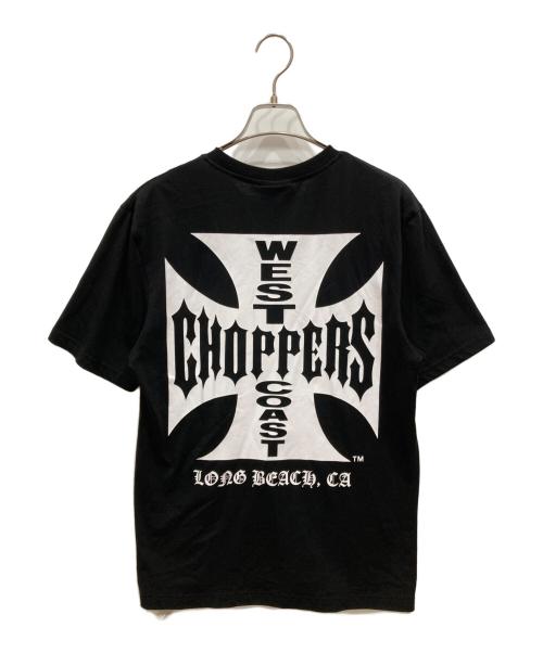 WEST COAST CHOPPERS（ウエストコーストチョッパーズ）WEST COAST CHOPPERS (ウエストコーストチョッパーズ) プリントTシャツ ブラック サイズ:SIZE Mの古着・服飾アイテム