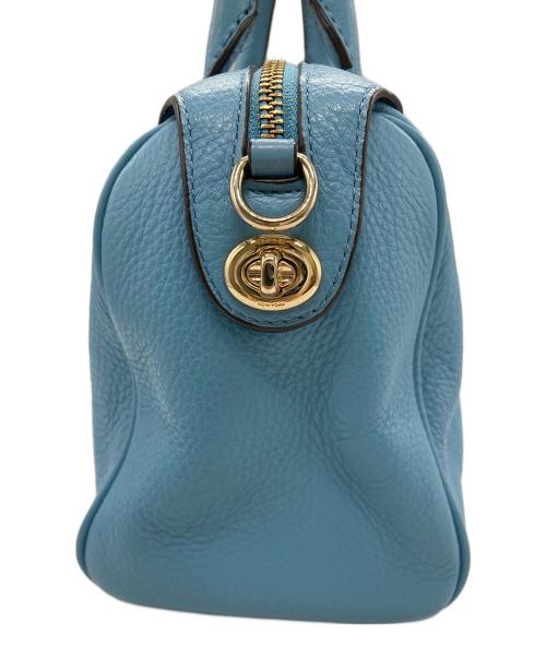COACH（コーチ）COACH (コーチ) ミニ ベネット サッチェル 2WAYバッグ ブルーの古着・服飾アイテム