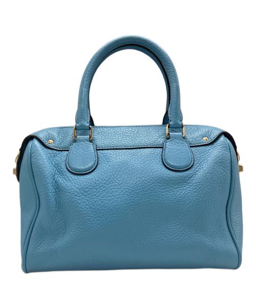 COACH（コーチ）COACH (コーチ) ミニ ベネット サッチェル 2WAYバッグ ブルーの古着・服飾アイテム