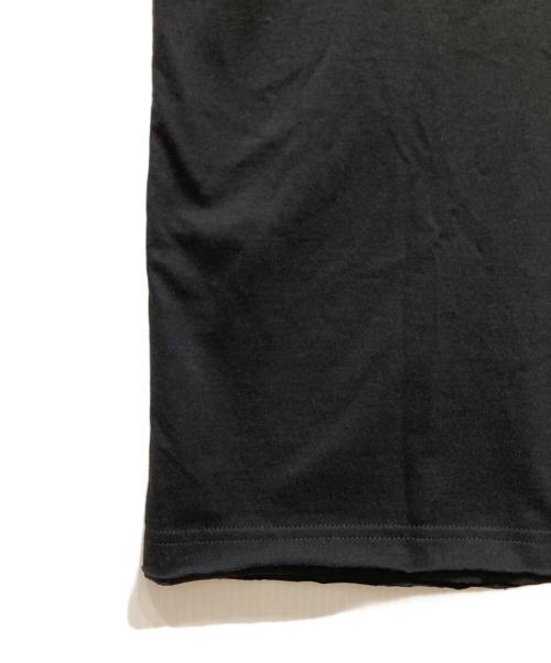 Y-3（ワイスリー）Y-3 (ワイスリー) RAW EDGE 3 STRIPES SHORT SLEEVE TEE ブラック サイズ:SIZE Sの古着・服飾アイテム