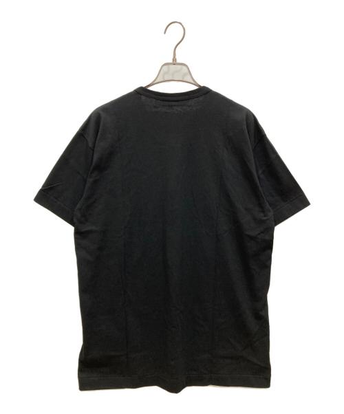 PLAY COMME des GARCONS（プレイコムデギャルソン）PLAY COMME des GARCONS (プレイコムデギャルソン) Printed Heart White Logo T-Shirt ブラック サイズ:SIZE XLの古着・服飾アイテム