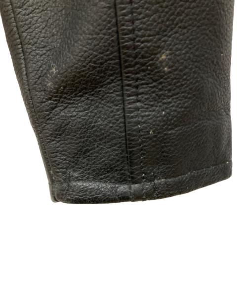 HARLEY-DAVIDSON（ハーレーダビッドソン）HARLEY-DAVIDSON (ハーレーダビッドソン) シングルライダースジャケット ブラック サイズ:SIZE Lの古着・服飾アイテム