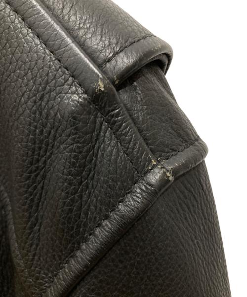 HARLEY-DAVIDSON（ハーレーダビッドソン）HARLEY-DAVIDSON (ハーレーダビッドソン) シングルライダースジャケット ブラック サイズ:SIZE Lの古着・服飾アイテム
