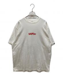 SAPEur×浜田雅功（サプール×ハマダマサトシ）の古着「プリントTシャツ」｜ホワイト