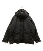 DANTONダントン）の古着「アーミーフーデッドジャケット ARMY HOODED JACKET」｜ブラック