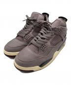 NIKEナイキ）の古着「ミッドカットスニーカー　Air Jordan 4 "Violet Ore"」｜ブラウン